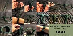 Pulseira paracord de raiz | Roots